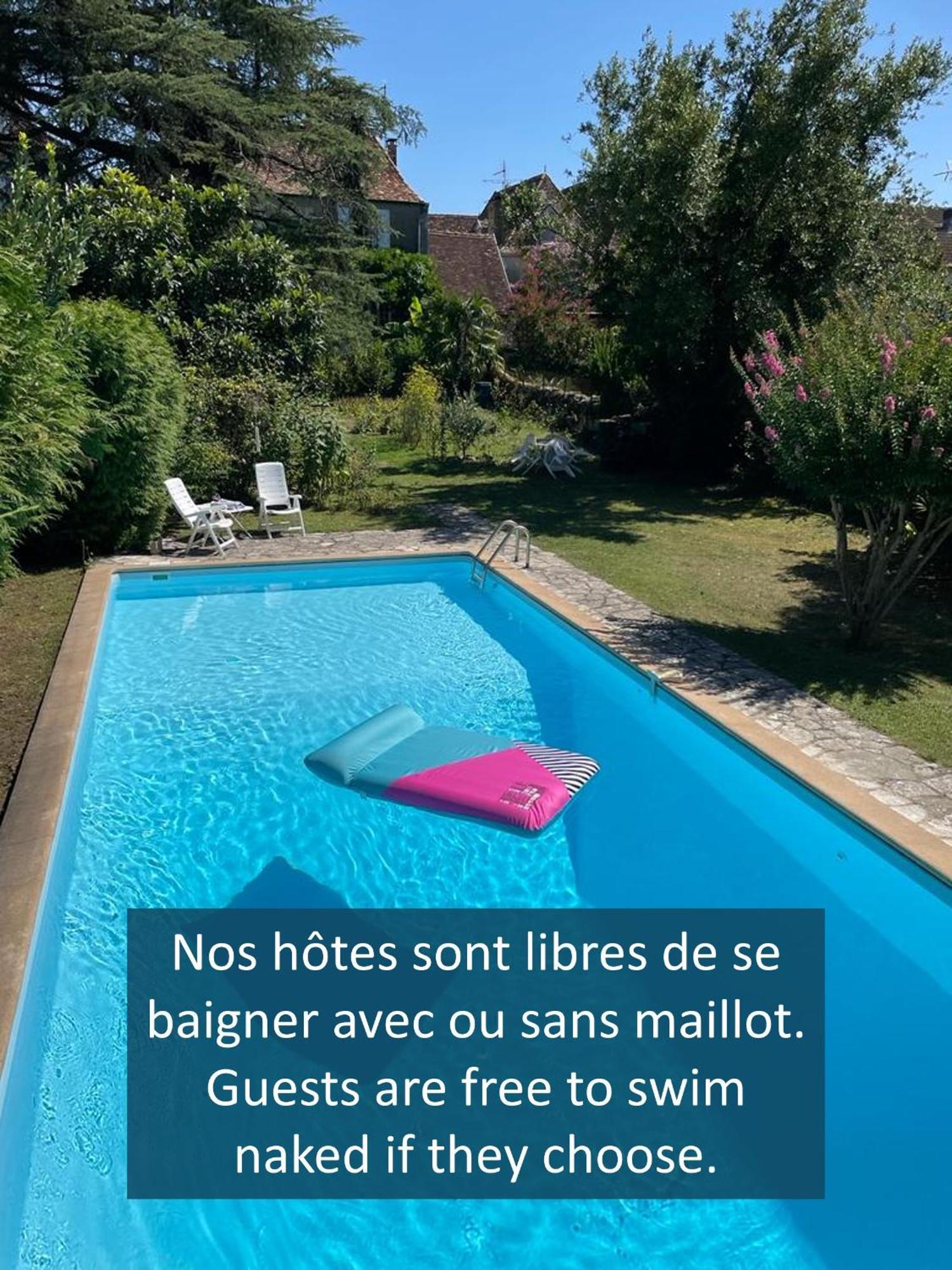 Bed and Breakfast Jardin Des Remparts Orthez Exterior foto